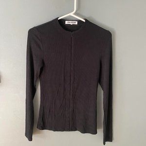 Joah Brown Zip Long Sleeve